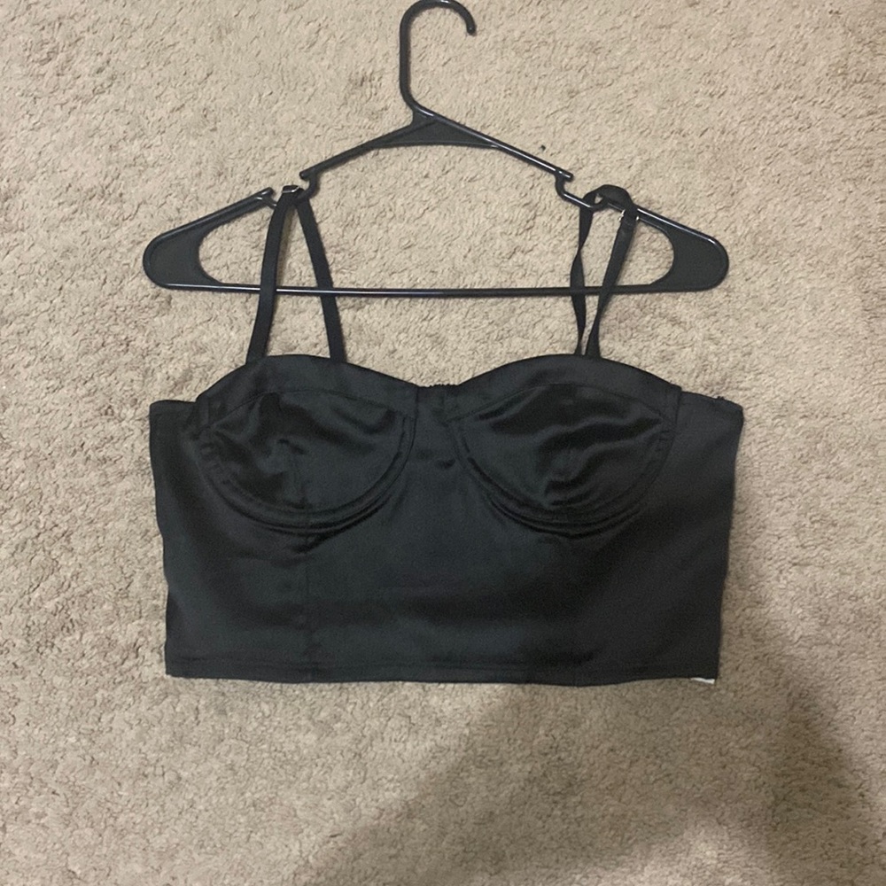 Black Corset Top - Forever 21